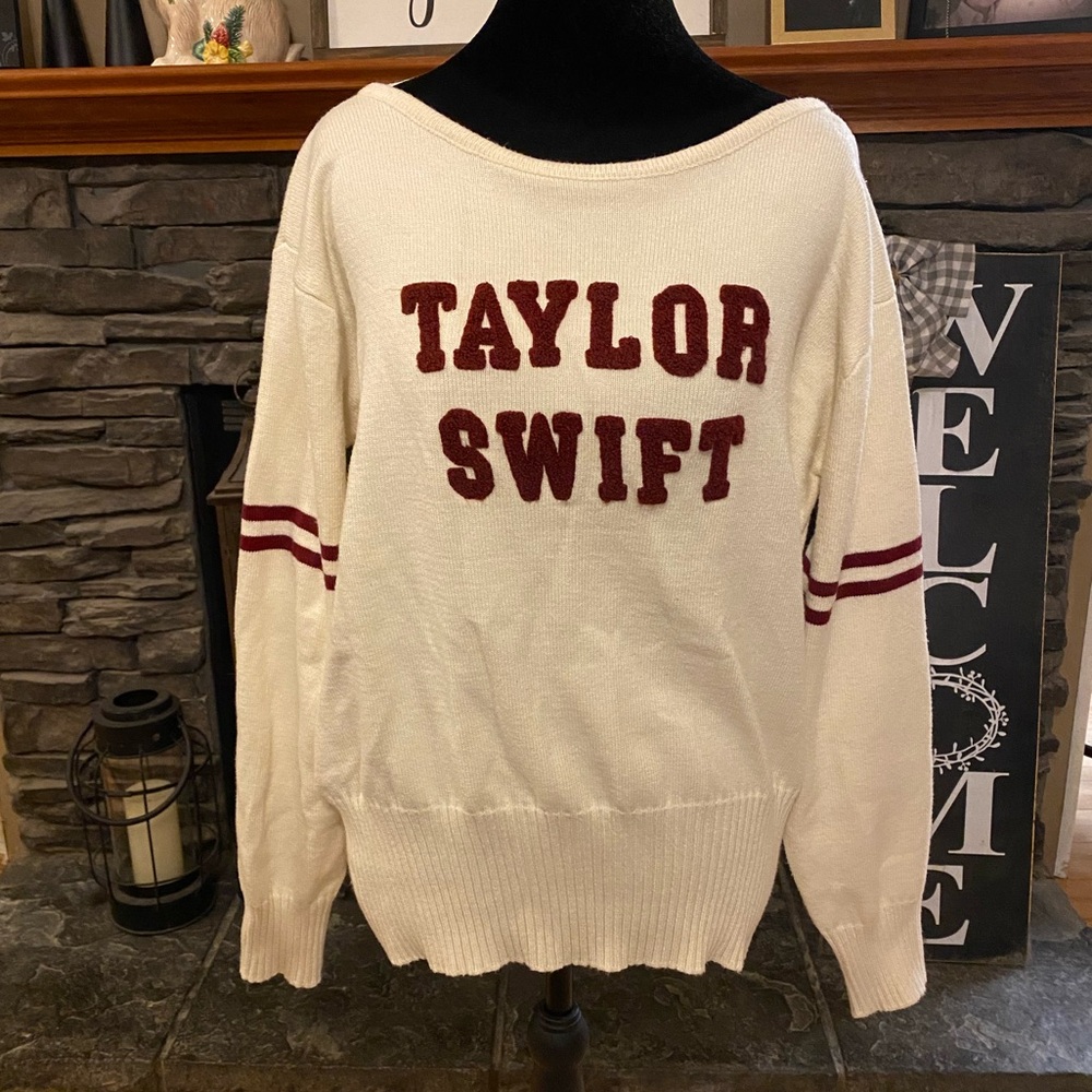 Taylor Swift Varsity Letterman Era Sweater